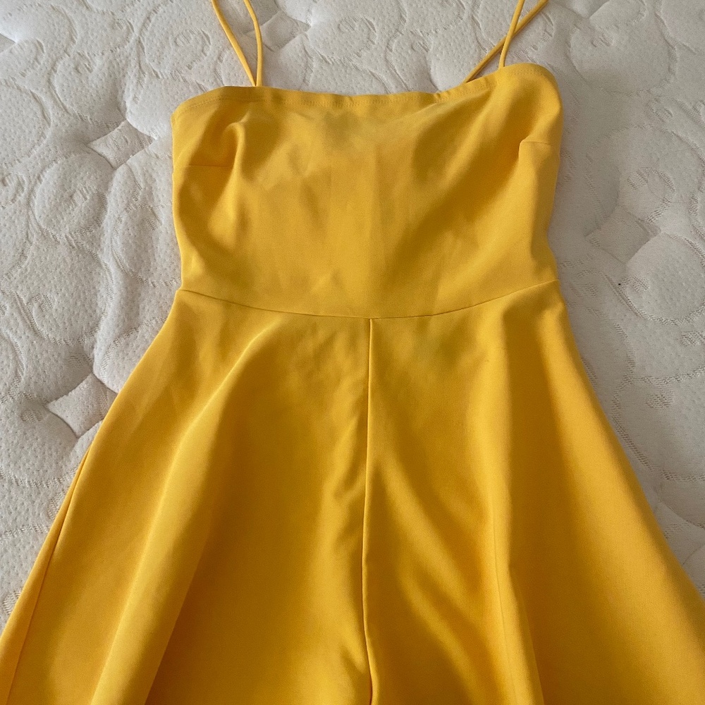Yellow Romper